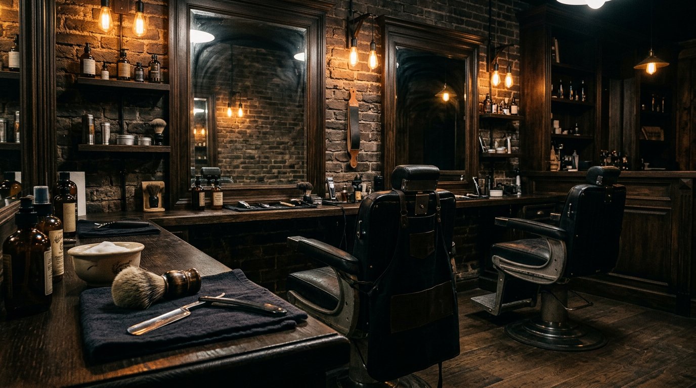 Blade and Fade barbershop website demo